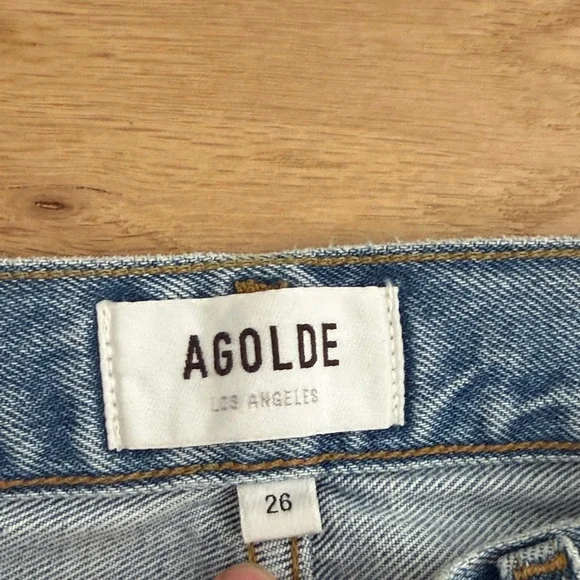 Agolde 90’s Pinch Waist High Rise jeans size 26 - Picture 2 of 4